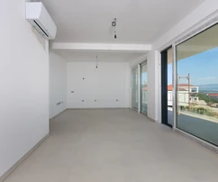 Île de Krk, Vrbnik, appartement moderne avec vue sur la mer, espace studio supplémentaire et jardin