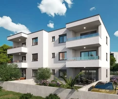 Brodarica – Apartament S1 na pierwszym piętrze, nowa zabudowa