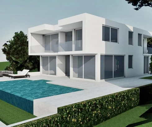 Moderne Villa mit Pool in Okrug zu verkaufen in Kroatien