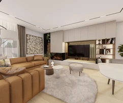Appartamento con tre camere da letto in vendita in un nuovo complesso a Kastav in Croazia