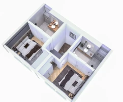 Premantura, Istria: Nuevos pisos dúplex a 300 m del mar