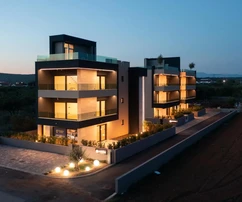Wohnung B2, 2 Schlafzimmer, Sukošan, 77,23 m², 500 m vom Meer, Neubau + 2 Parkplätze