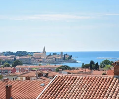 Istria, Poreč – Attico di lusso con splendida vista mare e terrazza privata sul tetto