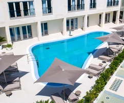 Istrie, Umag, penthouse équipé, grande terrasse, vue sur la mer