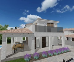 Villa moderne avec piscine dans un endroit calme, Svetvinčenat