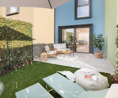 Poreč, Veli Maj: Moderní řadové domy s výhledem na moře