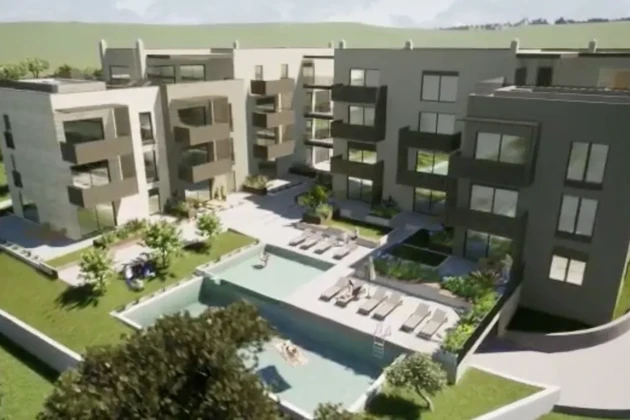 Istria, Tar: Nowoczesne mieszkanie z dostępem do basenu