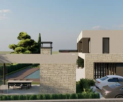 Istrien, Poreč, Kaštelir: Luxuriöse villa mit pool für ultimativen komfort