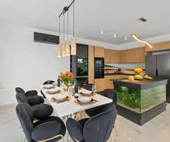 Luxusvilla Opatija közelében, Mihotici, 342 m² végtelenített medencével és wellness résszel