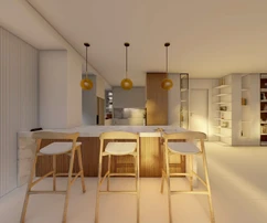 Luxuswohnung mit Hof, 161m2, Zambratija, Istrien