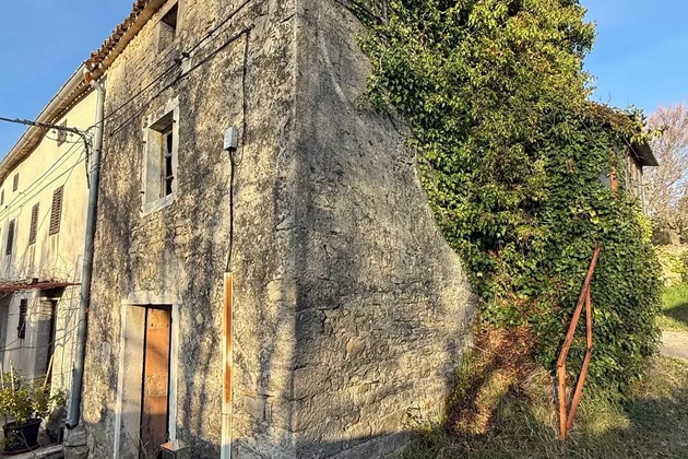 Istria, Krasica: Stone house with sea view
