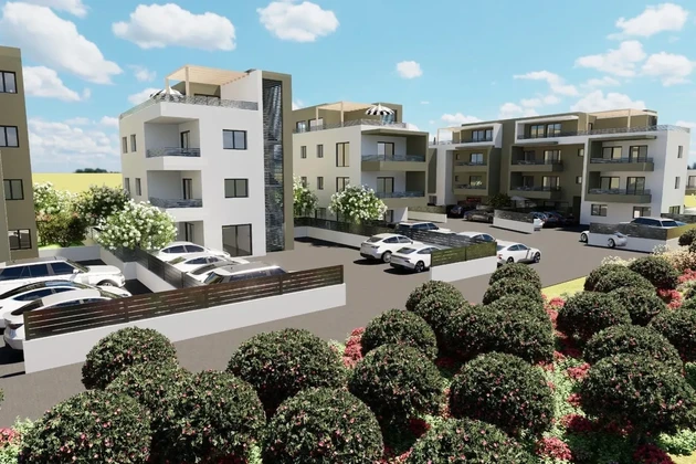 Trogir, 2-pokojowe mieszkanie 53 m2, nowy budynek, 1. piętro, widok,