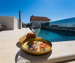 Villa for sale in Vrsi with a pool and a view in Croatia