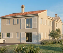 Istria, Poreč: Nowoczesne trzypokojowe mieszkanie na parterze z tarasem