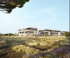 Istria, Pula: Apartamento en planta baja con jardín
