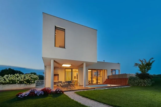 Istria, Umago: Villa di lusso con vista mare e privacy