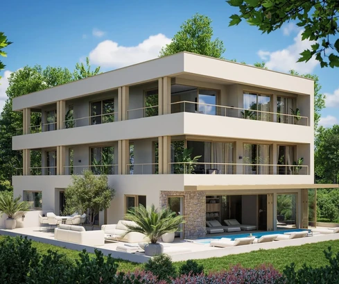 Istria occidentale, vicino a Umago | Quattro appartamenti premium