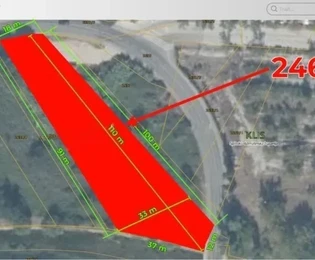 Solin, Priko Vode, działka budowlana 2465m2