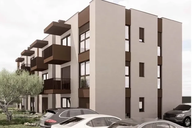 Vodice - Apartmán S10 ve druhém patře, výhled na moře