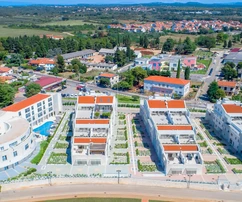 Istria, Umag, equipped penthouse, large terrace, sea view