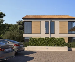 Istrie, Baderna: Stavební pozemek pro rodinný dům