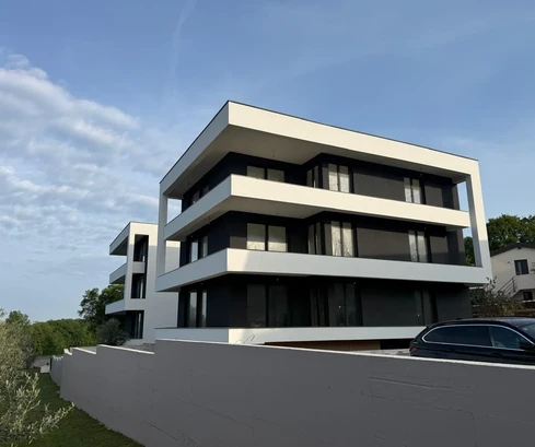 Istria, Medulin: Luxusný apartmán s výhľadom na more