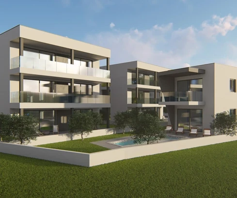 Istria, Medulin, przestronny apartament z 4 sypialniami, parking, winda