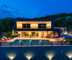Maison moderne près de Makarska