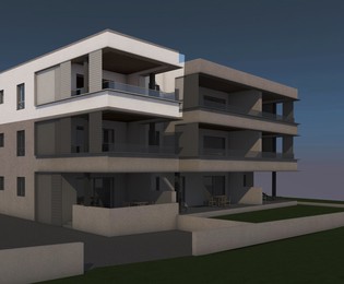 ELADOTT - Tengerre néző lakás eladó Vodicében