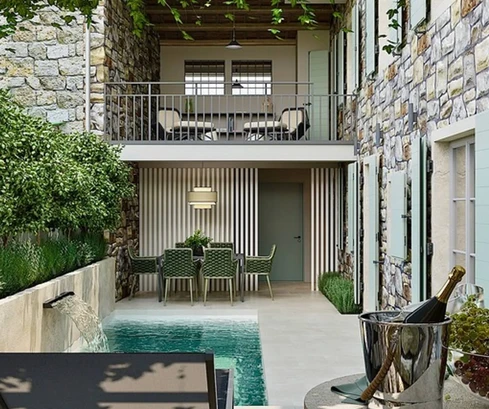Renoviertes Steinhaus in Kaštelir zu verkaufen in Kroatien