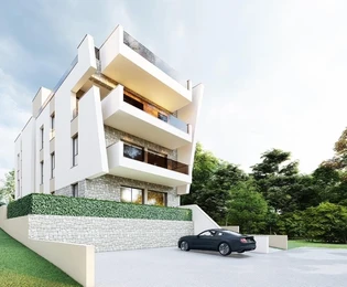 Zadar, Kozino, luxus penthouse 200 m-re a tengertől