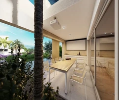 NUEVA VILLA DE LUJO CON PISCINA Y VISTAS AL MAR, EN UN RESORT EXCLUSIVO!