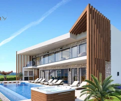 Kastelir : Villa moderne avec vue sur la mer, conçue de manière unique pour une vie de luxe