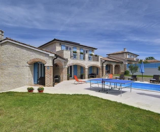 Istrie, Medulin – Dvě elegantní vily s bazény