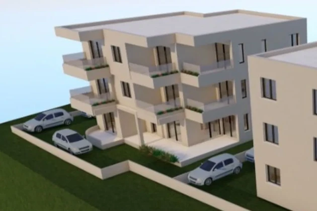 Trogir, 1 hálószobás lakás 47, 2. emelet, új épület