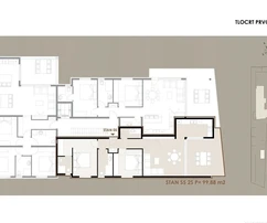 Apartament na pierwszym piętrze, dwupokojowy, blisko morza i plaży S5