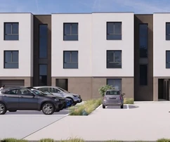 Isztria, Pula: Villa medencével és melléképülettel