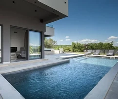 Istrie, Rakalj : Villa de luxe avec vue panoramique sur la mer