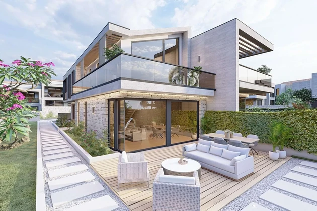 Lovrečica, Istrie – Luxusní vila jen 100 m od moře