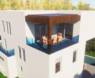 Vodice - appartement penthouse S4, à 400 m de la mer