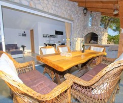 Ciovo Stone House with Private Mooring and Sea Views