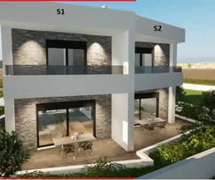 Vodice - NEW BUILDING S1 house in a quiet location, 600 m from the beach
