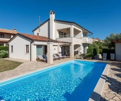 Višnjan, Istrie – Luxusní vila s panoramatickým výhledem