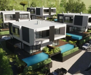 Casa bifamiliare con piscina in vendita a Kostrena in Croazia