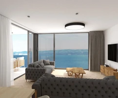 Appartement de luxe avec piscine à vendre à Dugi Rat en Croatie