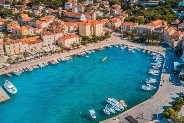 Sea View Plot on Brač, Supetar