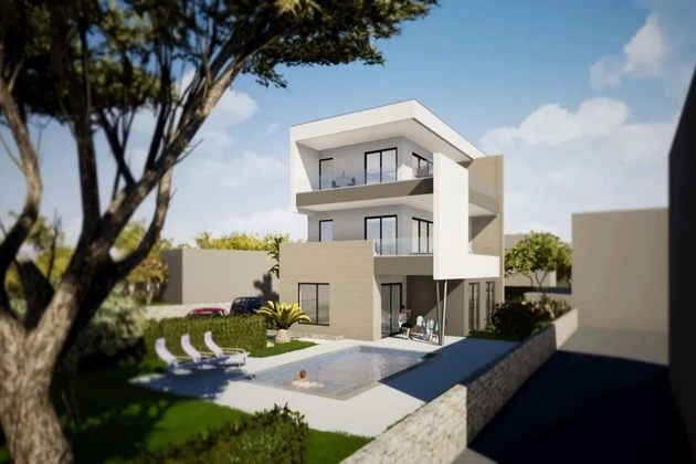 NUOVO APPARTAMENTO CON PISCINA E VISTA MARE, A 50 M DALLA SPIAGGIA!