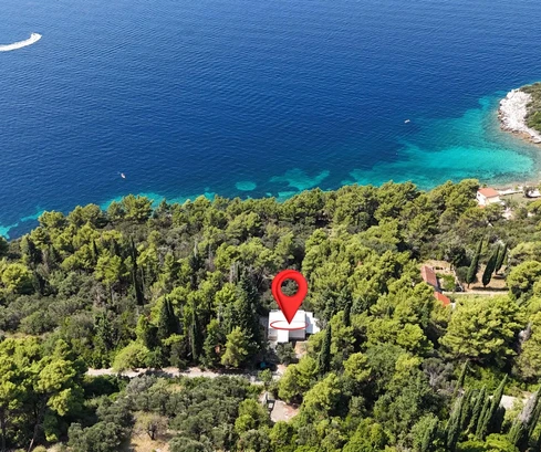 Einfamilienhaus nur 50 Meter vom Meer entfernt in Dubrovačko Primorje zu verkaufen in Kroatien