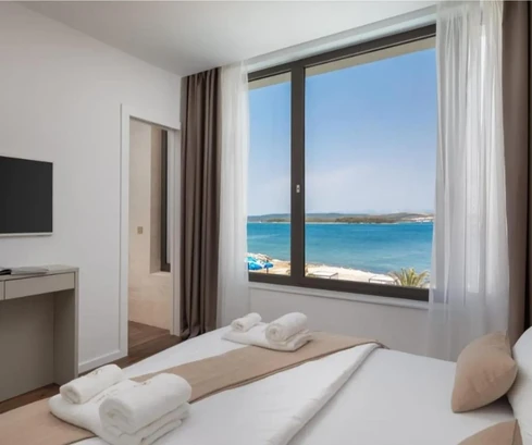 Modern villa for sale with sea views in Tkon in Croatia