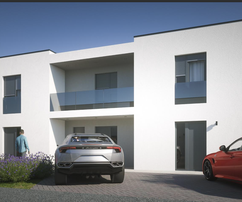 Szereg domów z basenem na sprzedaż w Chorwacji w Chorwacji